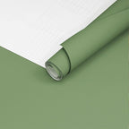 Yancorp 16"x394" Matte Grass Green Peel and Stick Wallpaper Removable Contact - Image 6