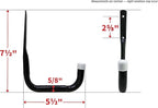 Shepherd Hardware 8088E Heavy Duty Steel Garage Storage/Assorted Utility Hooks - Image 5