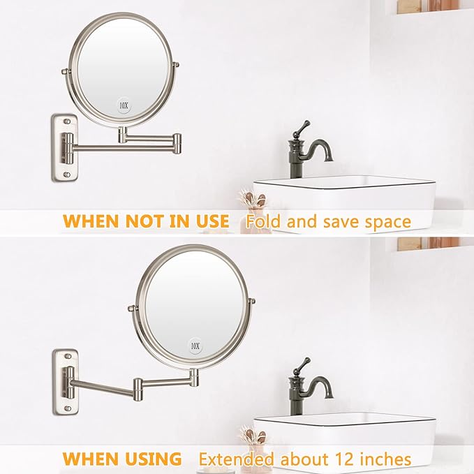 Wall Mounted Makeup Mirror - Image 5