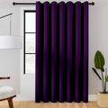 ChrisDowa Room Divider Curtain 108 Inches Long, Wide Blackout Sliding Door by ChrisDowa