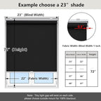 Customize Cordless Roller Shades Blackout Blinds - Image 5