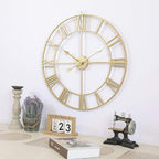 LEIKE Large Modern Wall Clocks, Silent Non Ticking, Battery Operated Roman - Image 8