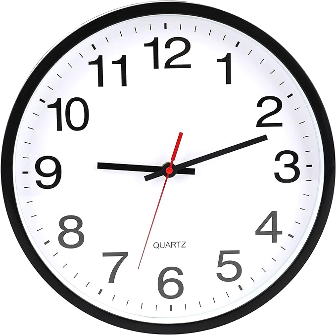 OceeK Wall Clock, Silent Non-Ticking, Modern Small Wall Clocks 8 Inch, Quality by OceeK