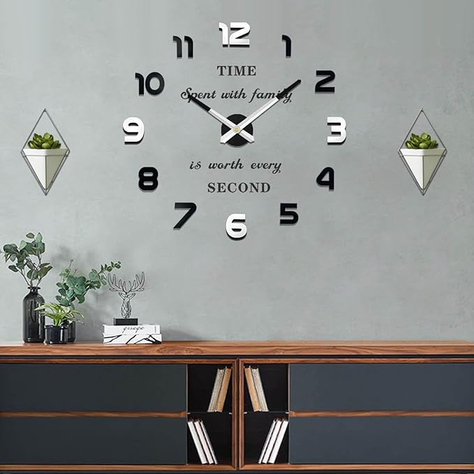 VANGOLD Design 3D Wall Clock for Classroom Decor - Image 7