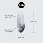 Indian Shelf Decorative Resin Adhesive Wall Hooks - Image 3