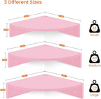 Homode Corner Shelf Wall Mount, 3 Tier Wood Corner Hanging Shelves, Living Room - Image 3