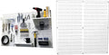 Wall Control Pegboard Organizer 4 ft. Metal Standard Tool Storage Kit by Wall+Control