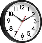 AKCISOT Wall Clock, Modern Small Wall Clocks Battery Operated 8 Inch, Silent - Image 7