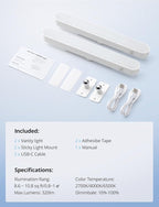 Combuh 2 Pack Battery Operated Bathroom Mirror Lights Bar - Image 9