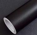 Yancorp 15.7"x787"/65.6 Feet Matte Black Peel and Stick Wallpaper Removable by YancorpHomeDecor