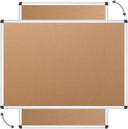 VIZ-PRO Large Cork Bulletin Board, 60 X 48 Inches, Wall-Mounted Corkboard - Image 3