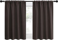 NICETOWN 2 Panels Blackout Curtains, Rod Pocket Thermal Insulated Drapes by NICETOWN