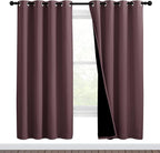 NICETOWN Living Room Completely Shaded Draperies, Privacy Protection & Noise by NICETOWN