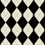 Simon&Siff Retro Checkered Peel and Stick Wallpaper Black and White Cream - Image 9