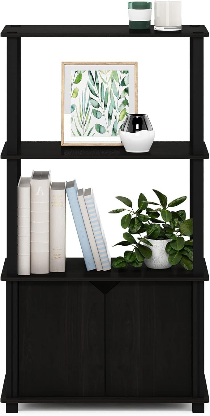 Furinno GO GREEN Storage Shelves, 4-Tier Book Shelf, Display Shelf - Image 4