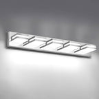IZORRO LED Modern Bathroom Lights Fixtures, Chrome Acrylic Wall Lighting by IZORRO
