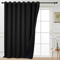 Yakamok 100% Blackout Thermal Insulated Grommet Curtains, Noise Reducing by Yakamok