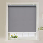 AOSKY Cordless Roller Shades Blackout Blinds - Image 2
