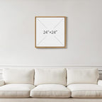 Framed Green Boho Botanical Wall Art, Sage Green Abstract Paintings Artwork - Image 3