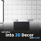 Art3d Decorative 3D Wall Panel, 32 Sq.FT PVC Interior Wall Decor - Image 10