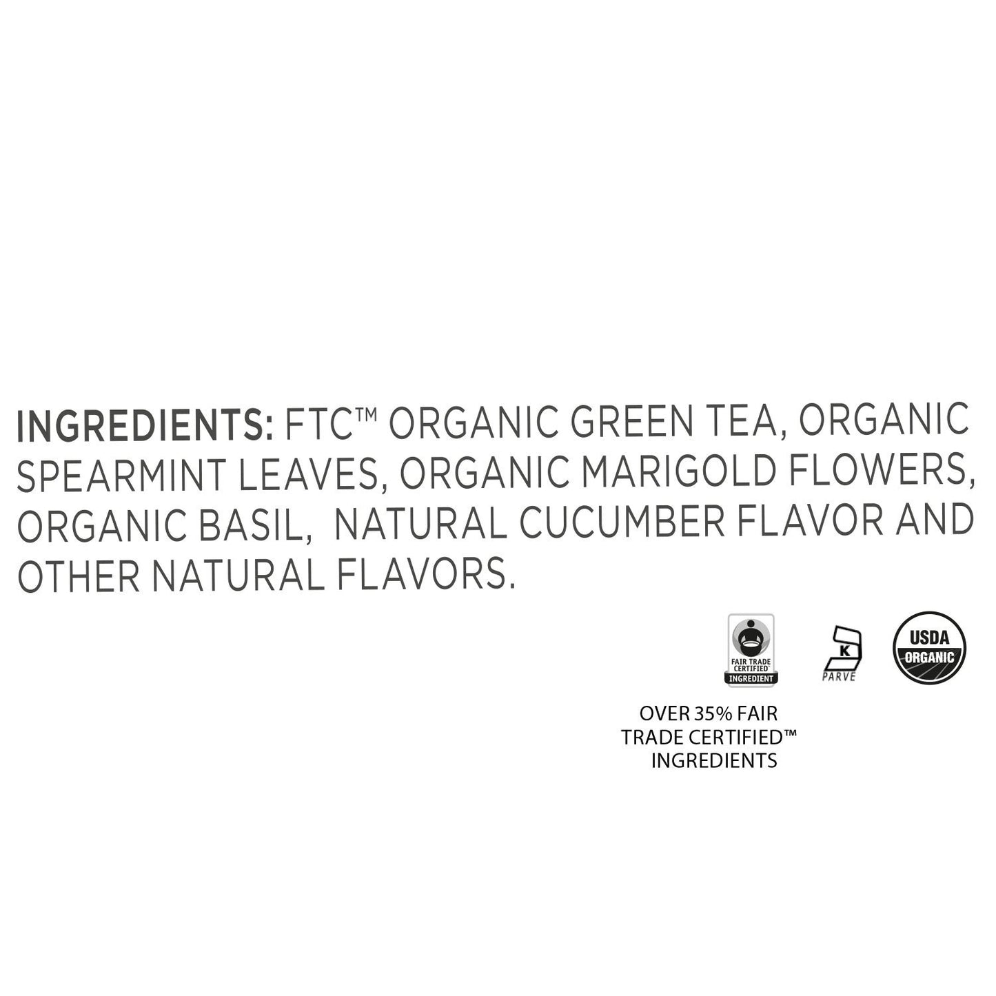 Tea Forte Citrus Mint Premium Organic Loose Leaf Caffeine-Free Herbal Tea Blend Canister, Makes 35-50 Cups