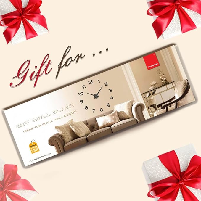 VANGOLD Design Frameless Wall Clocks - Image 4