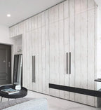 CiCiwind 118” x17.7” Wood Wallpaper Peel and Stick White Wood Wall Paper - Image 4