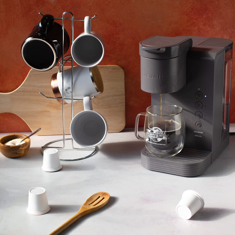 Fresh Roasted Coffee, Organic Papua New Guinea | USDA Organic, 100% Single Origin, Kosher | Medium Roast 24 Pods for K Cup Brewers