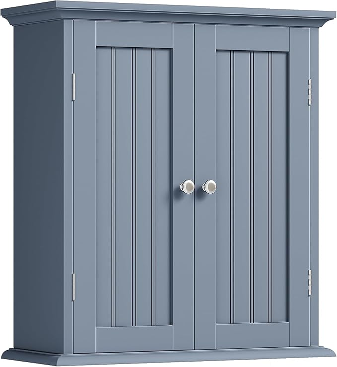 ChooChoo Bathroom Wall Cabinet, Over The Toilet Space Saver Storage Cabinet by ChooChoo