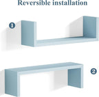 SRIWATANA Floating Shelves for Wall, Wall Shelves for Bathroom, Living Room - Image 8