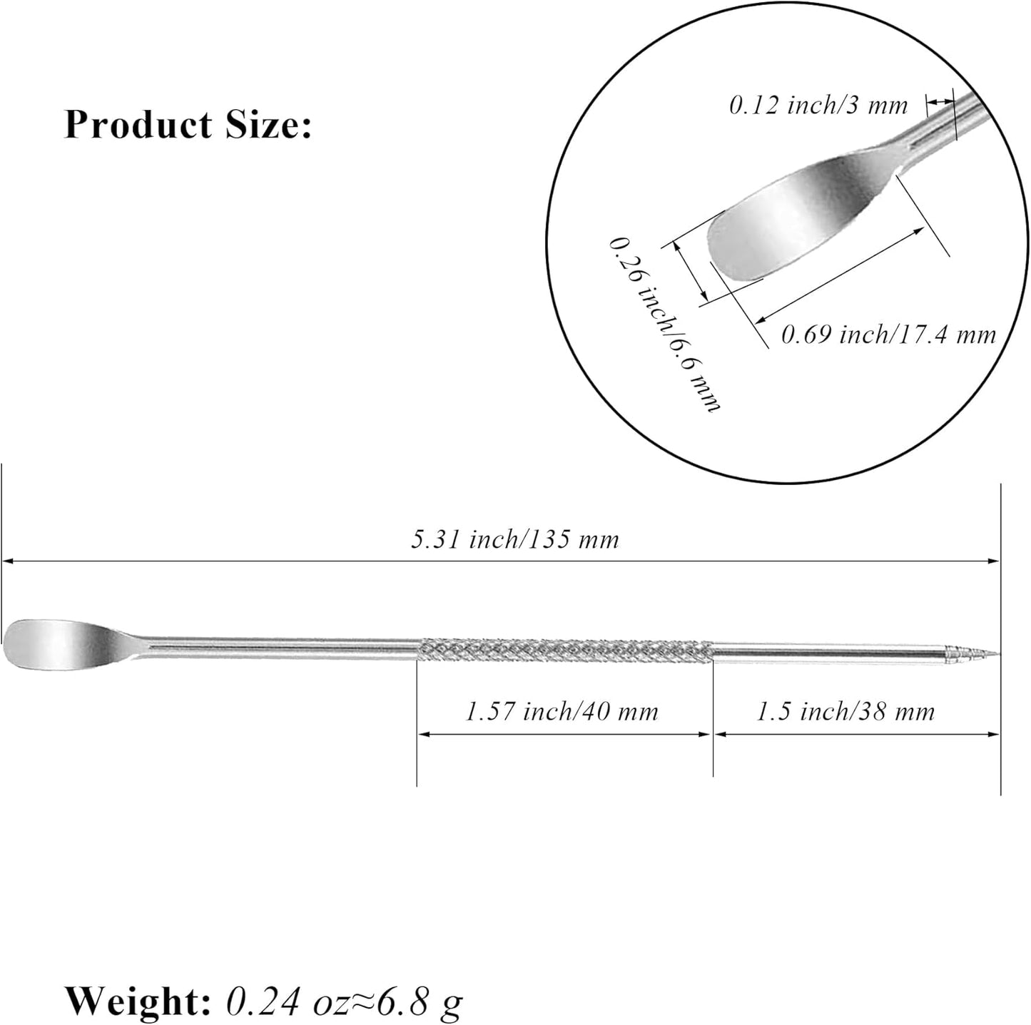 5 PCS Latte Art Pen Cinnamon Pen for Coffee,Barista Espresso Coffee Latte Art Tools Accessories for Coffee Bar Barista Make Creative Coffee Designs Decors,Stainless Steel Silver,LXLVOUEG