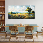 hyidecorart Nature Field Scenery Abstract Painting Large Wall Art - Image 5