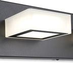 Ralbay Modern LED Black Vanity Lights 4 Lights Acrylic Bathroom Vanity Lighting - Image 7