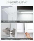 HAIOOU Bathroom Wall Cabinet - Image 8