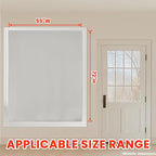 AJAZZ self Adhesive Portable 100% Blackout Curtains Simple and Easy to - Image 5