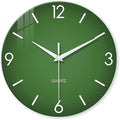 XFM Modern Simple Wall Clocks Battery Operated 20 Inch Large Green Analog Wall by XFMWallClock