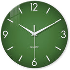 XFM Modern Simple Wall Clocks Battery Operated 20 Inch Large Green Analog Wall by XFMWallClock