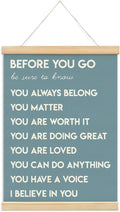 Mental Health Positive Affirmations Inspirational Wall Art Decor, Therapist by Unknown