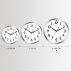 AKCISOT Wall Clock 14 Inch Large Silent Wall Clocks Battery Operated - Image 3