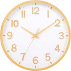 Wall Clocks Battery Operated 10 inch Modern Wall Clock, Silent Non Ticking Wall by Unknown
