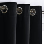 NICETOWN Closet Door Curtain, Room Dividers Panel Screens Partitions, Wide - Image 2