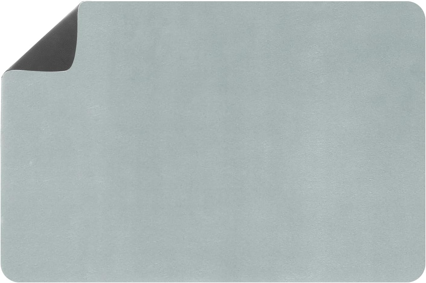 uxcell Silicone Mats for Kitchen Counter, 23.6" x 15.7" Non-Slip Countertop Protector Mat Heat Resistant Coffee Mat Waterproof Table Placemat, Gray