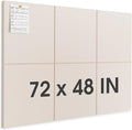 MaxGear Extra Large Cork Board for Wall 72" x 48", Light Tan Bulletin Board by MaxGear