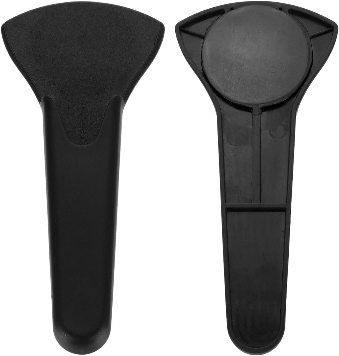 uxcell 2 Pcs Magnetic Scissor Holder, 7.48" x 3.46" Plastic Scissors Cover Durable Waterproof Protector Portable with Round Magnetic Absorber for Kitchen Shears, Black