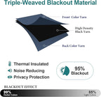 ChrisDowa Blackout Door Curtains - Image 4