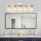 MOKATNG 5-Light Bathroom Light Fixtures, Vanity Light - Image 5