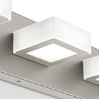 Ralbay 52inch Brushed Nickel Vanity Lights 8 Lights Dimmable 5 Color - Image 7