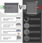 Customize Cordless Roller Shades Blackout Blinds - Image 3