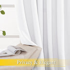 NICETOWN White Sliding Door Curtain - Image 6
