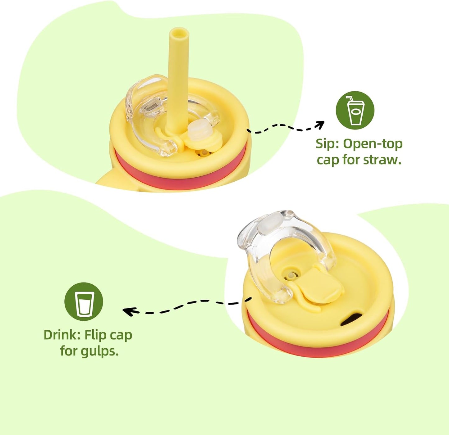 14 oz Tumbler with Side Handle, Insulated Water Bottle with Straw and 2 in 1 Lid, Stainless Steel Cup Travel Coffee Mug for Sports Office Gym,Rose Pink